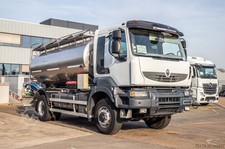 Milchtanker RENAULT KERAX 380+MAGYAR INOX 11000L/3COMP/MELK/LAIT/MILCH