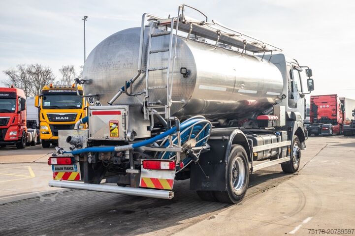Milchtanker RENAULT KERAX 380+MAGYAR INOX 11000L/3COMP/MELK/LAIT/MILCH