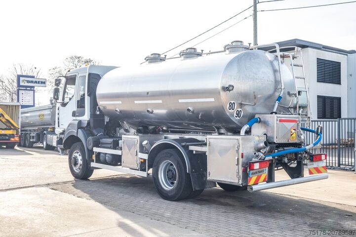 Milchtanker RENAULT KERAX 380+MAGYAR INOX 11000L/3COMP/MELK/LAIT/MILCH