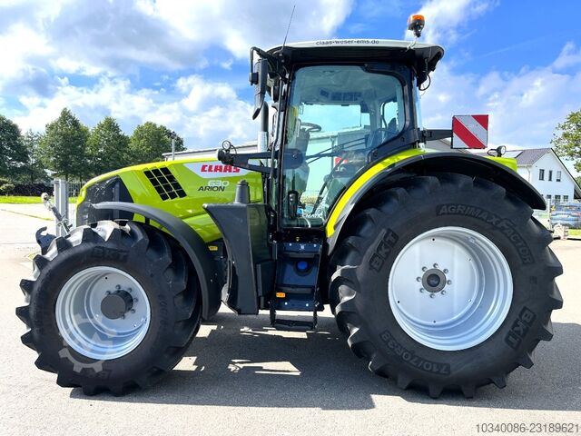 CLAAS ARION 630 CMATIC CIS+, FKH + FZW CLAAS ARION 630 CMATIC CIS+, FKH + FZW
