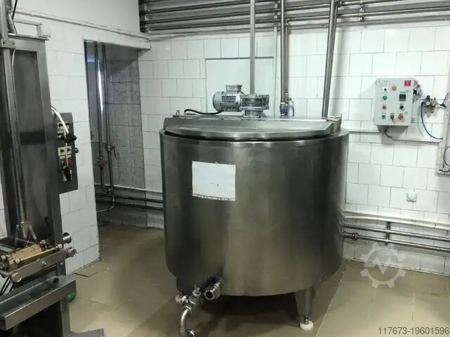 Used Processing Line for small dairy products 2000 L/h