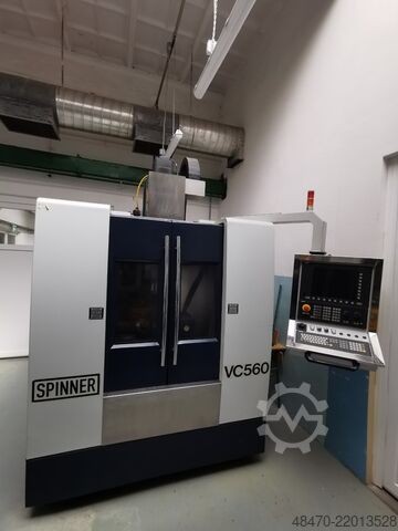 Vertical 5 achs machining center SPINNER VC560