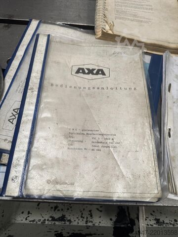 CNC - vertical machining center AXA VSC-3-3000-M