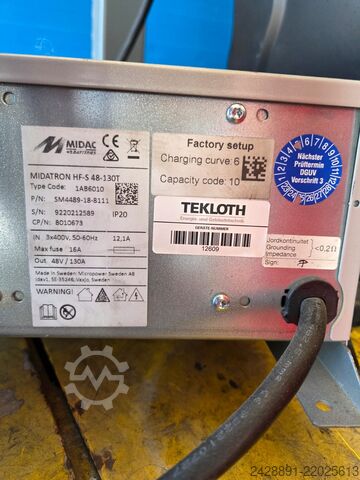 Elektro-Gabelstapler mit Zinkenversteller CLARK TM 15 N