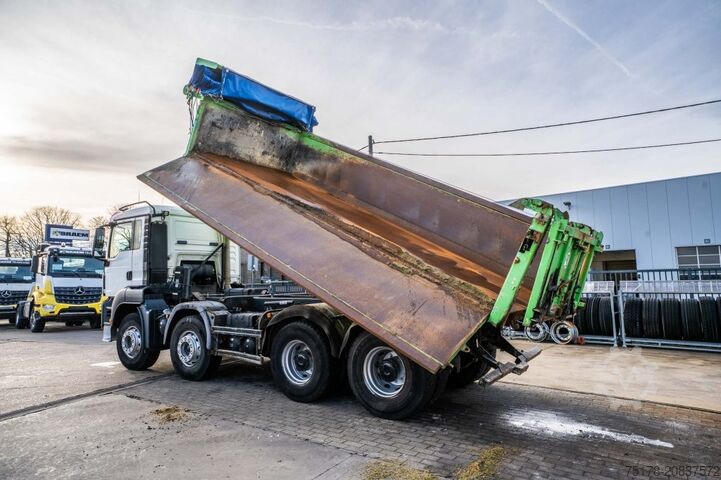 Tipper MAN TGS 35.400 BB -BIBENNE+BACHE