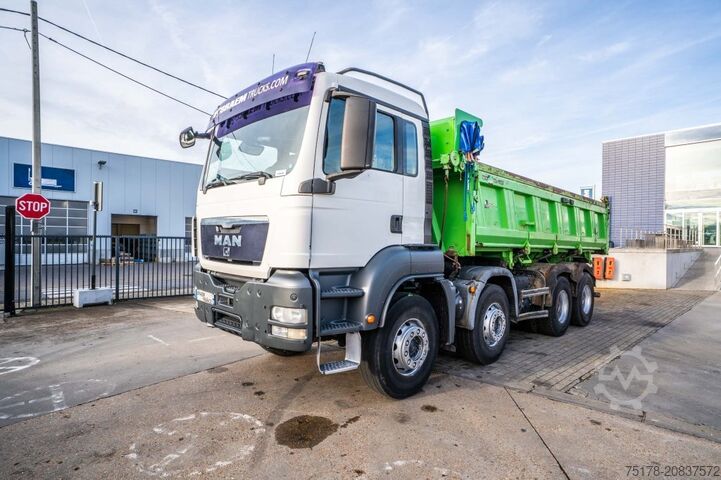 Tipper MAN TGS 35.400 BB -BIBENNE+BACHE