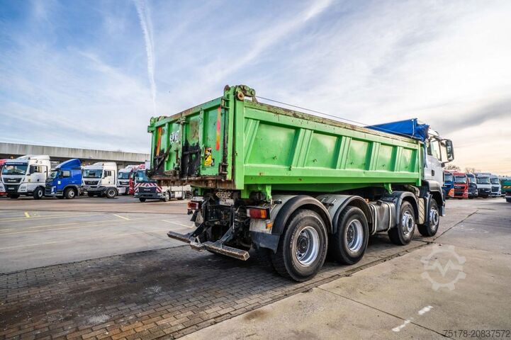 Tipper MAN TGS 35.400 BB -BIBENNE+BACHE