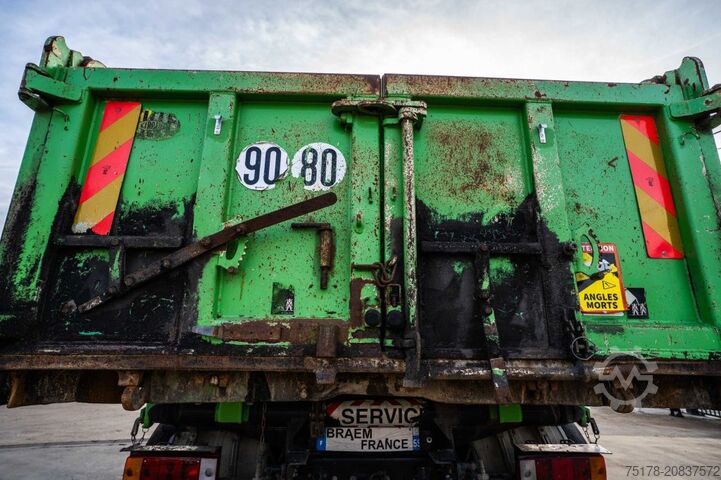 Tipper MAN TGS 35.400 BB -BIBENNE+BACHE