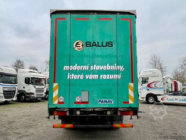 Sliding tarpaulin MAN TGA 26.410 6x2, TOP state!  , RETARDER,  FRIGO