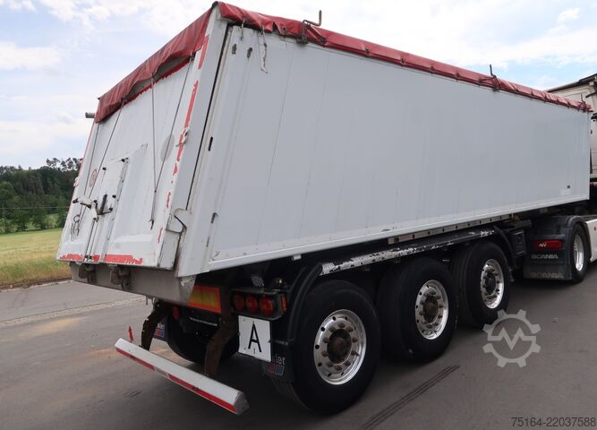 Tipper semitrailer Kempf SKM 35/3 Alukastenmulde