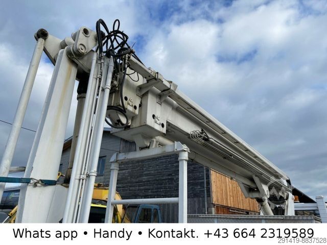 Working platform truck STEYR 91 .170 Hubsteiger 25 M BJ 1981