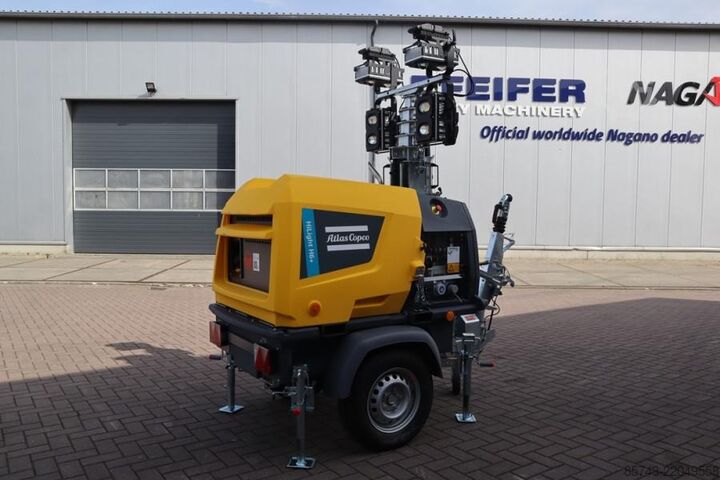 Light tower Atlas Copco Hilight H6+  Valid inspection, Max Boom Height 8m,