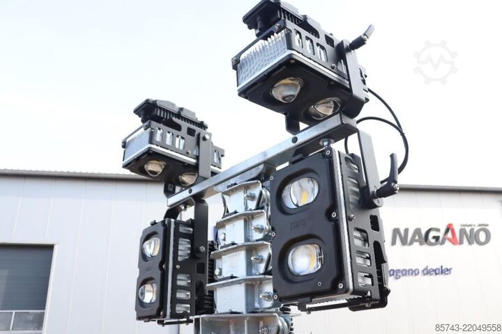 Light tower Atlas Copco Hilight H6+  Valid inspection, Max Boom Height 8m,
