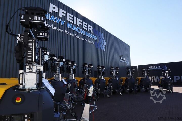 Light tower Atlas Copco Hilight H6+ Valid inspection, Max Boom Height 8m,