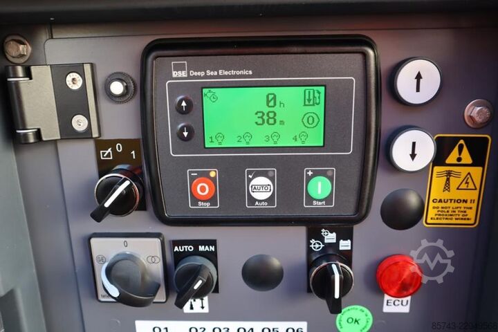Light tower Atlas Copco Hilight H6+ Valid inspection, Max Boom Height 8m,