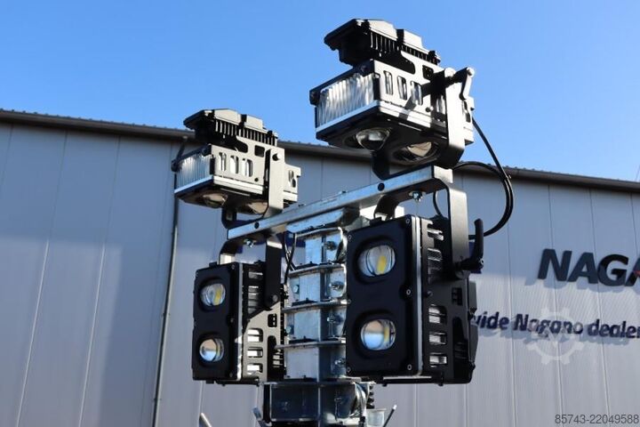 Light tower Atlas Copco Hilight H6+ Valid inspection, Max Boom Height 8m,