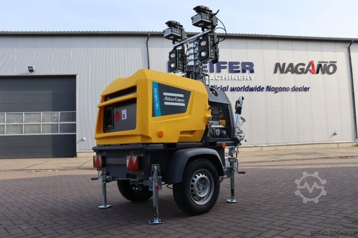 Light tower Atlas Copco Hilight H6+  Valid inspection, Max Boom Height 8m,