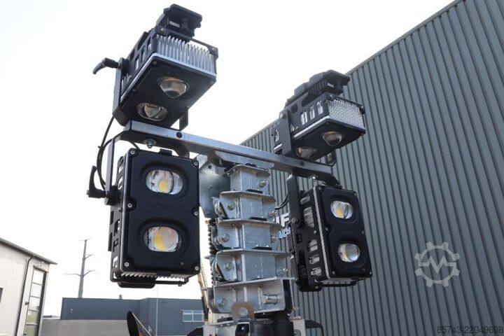 Light tower Atlas Copco Hilight H6+  Valid inspection, Max Boom Height 8m,