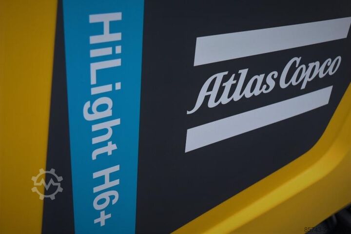 Light tower Atlas Copco Hilight H6+ Valid inspection, Max Boom Height 8m,