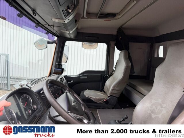 Abrollkipper MAN TGM 16.250 4x2 BL, Kran Atlas AK 65.2-A2L,