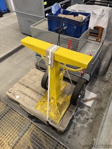 Telescopic loading support for truck trailer dancop Teleskop-Verladestütze