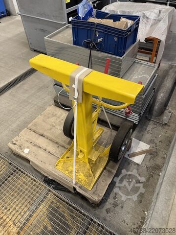 Telescopic loading support for truck trailer dancop Teleskop-Verladestütze