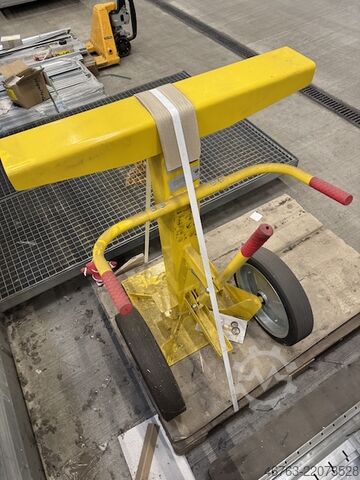 Telescopic loading support for truck trailer dancop Teleskop-Verladestütze