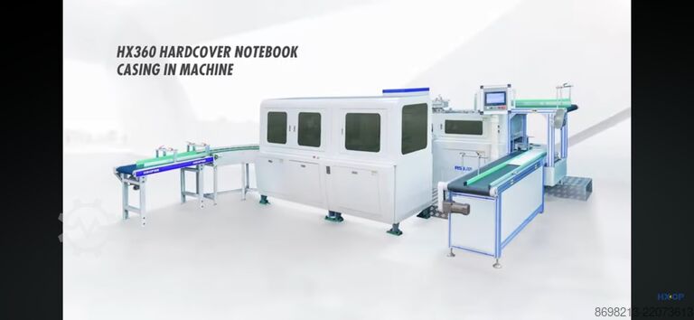 Book binding machine HXCP Casing in hard cover HX360 Casing in Hard cover