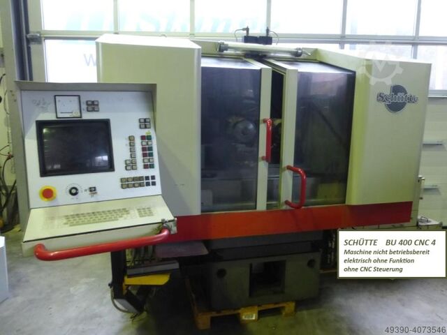 Universal CNC tool grinding machine - defective - without control unit, automatic grinder, for spare SCHÜTTE BU 400 CNC 4