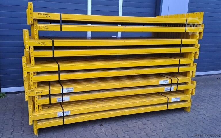 High-bay warehouse pallet racking system SSI Schäfer PR 600 Regallänge: 25,50 lfm.