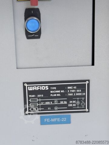Drahtbiegemaschine Wafios BMZ 42