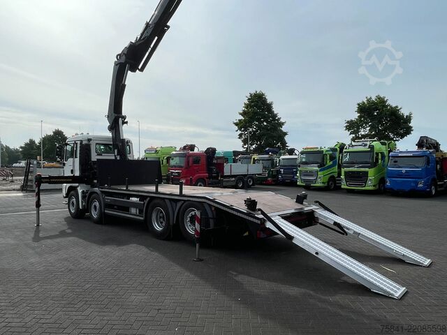 Crane truck MAN TGS 35.470 TGS 35.470 8X2-6 BL Oprijwagen + HIA...