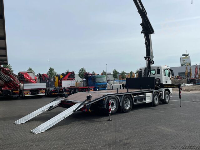 Crane truck MAN TGS 35.470 TGS 35.470 8X2-6 BL Oprijwagen + HIA...