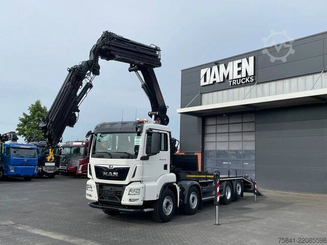 Crane truck MAN TGS 35.470 TGS 35.470 8X2-6 BL Oprijwagen + HIA...