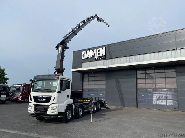 Crane truck MAN TGS 35.470 TGS 35.470 8X2-6 BL Oprijwagen + HIA...