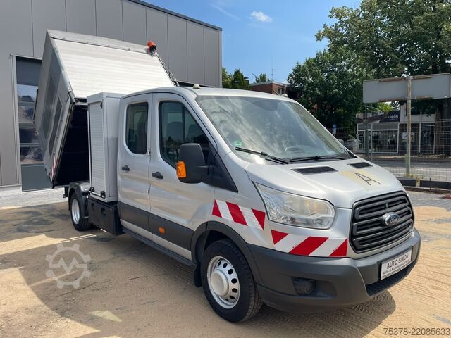 Tipper van Ford Transit Kipper aus 1.Hand+Klima+AHK+EU5