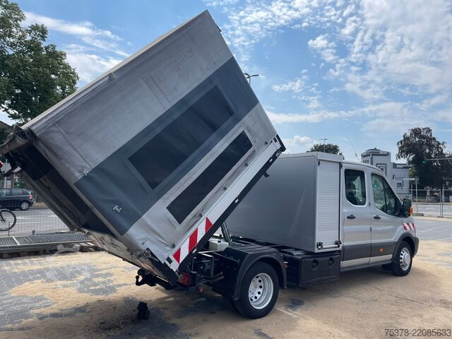 Tipper van Ford Transit Kipper aus 1.Hand+Klima+AHK+EU5