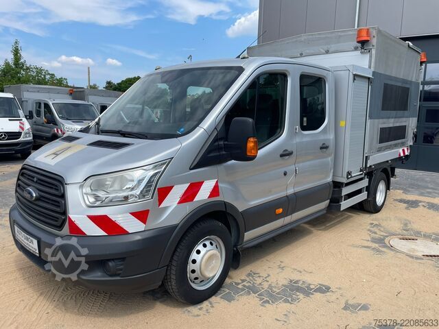 Tipper van Ford Transit Kipper aus 1.Hand+Klima+AHK+EU5