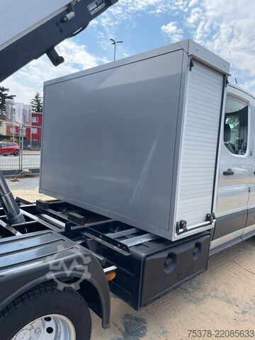 Tipper van Ford Transit Kipper aus 1.Hand+Klima+AHK+EU5