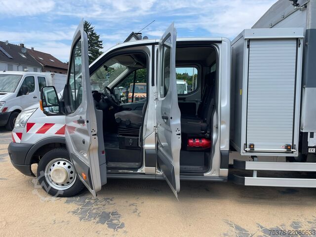 Tipper van Ford Transit Kipper aus 1.Hand+Klima+AHK+EU5