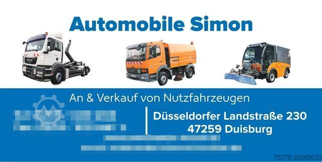 Tipper van Ford Transit Kipper aus 1.Hand+Klima+AHK+EU5