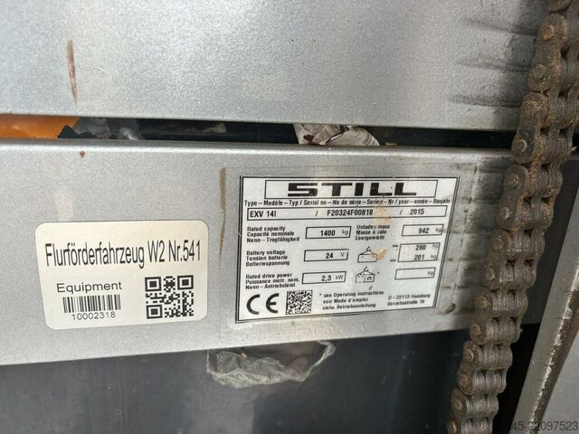 VS-22920 Electric stacker Still EXV 14I STILL EXV 14I