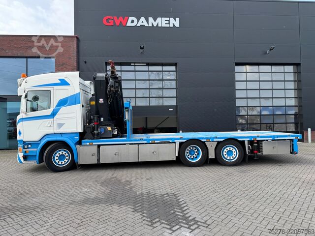 Crane truck Scania R450 6x2 HMF 5020-K7+2 ,Winch Euro 6