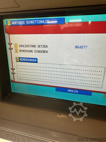 Paper cutting machine POLAR 92E Cutting System + RB2 + Elevator