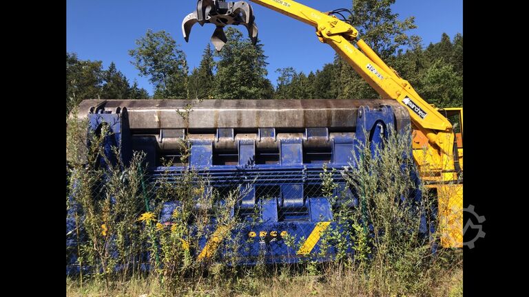 Schrottpresse Ecotechnica Orca S 5250 G mobil scrap baler