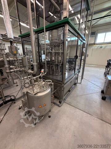 Fruit and vegetable juice filling machine INDEX-6 