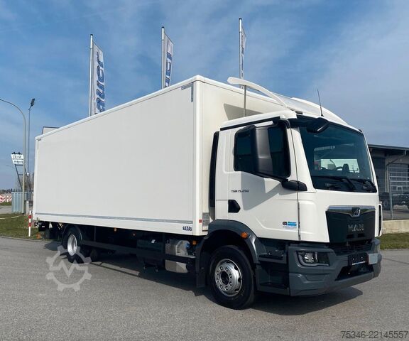 LKW mit Kofferaufbau MAN TGM 15.290 BL/Koffer/3Sitzer/NL8,0 To/LBW/17 tkm