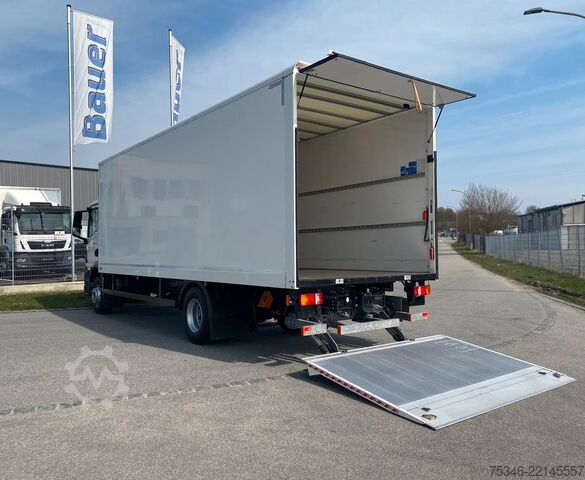 LKW mit Kofferaufbau MAN TGM 15.290 BL/Koffer/3Sitzer/NL8,0 To/LBW/17 tkm