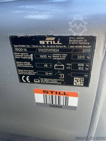 Elektrisch – 3 Räder Still RX20-16 drive-in