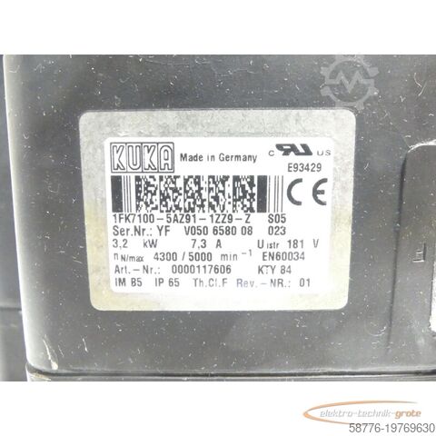 KUKA Motor KUKA Stator für 1FK7100-5AZ91-1ZZ9-Z Motor